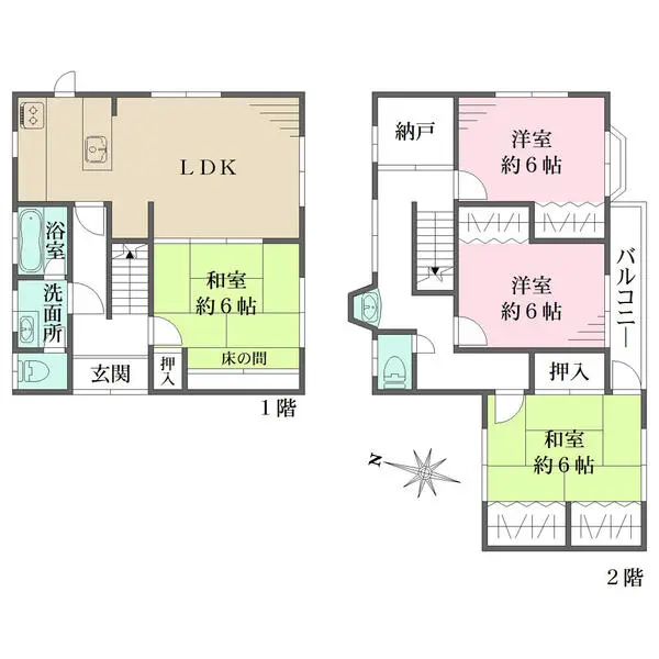 大阪府箕面市新稲７丁目 一戸建て