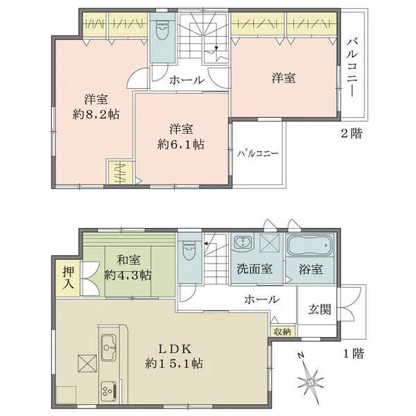 大阪府枚方市招提南町１丁目 一戸建て