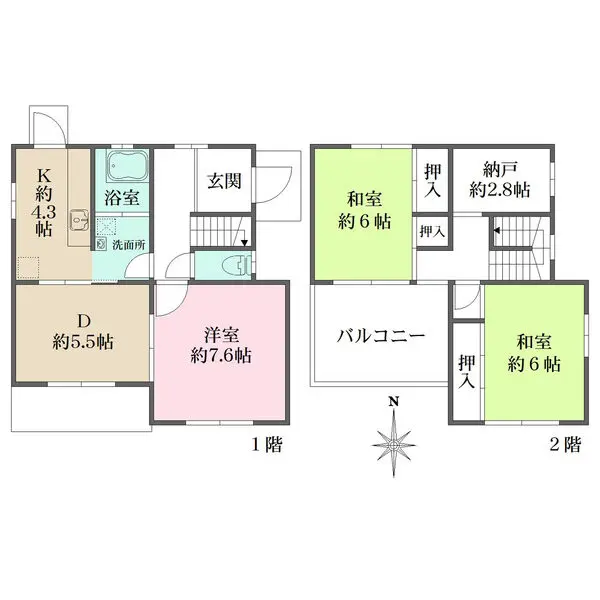 京都府京田辺市薪桑ノ木 一戸建て