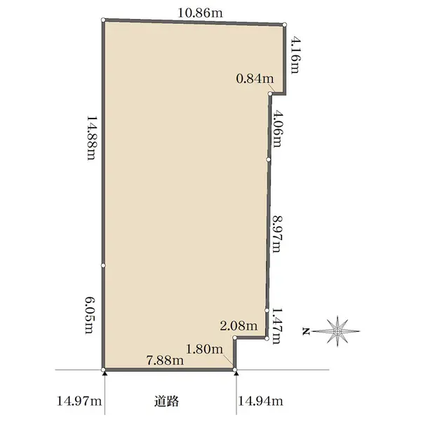 京都府京都市南区八条町 土地