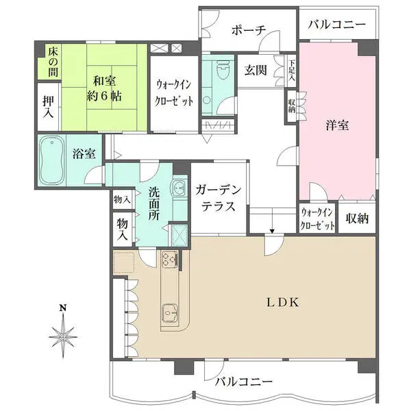朝日プラザヴェルデュール大正三軒家