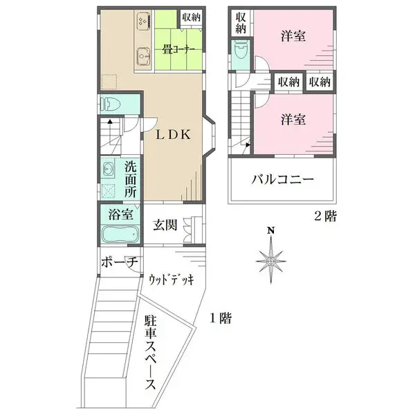 兵庫県西宮市松園町 一戸建て