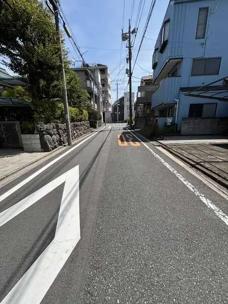 前面道路
