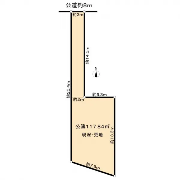 名古屋市中川区中島新町３丁目土地