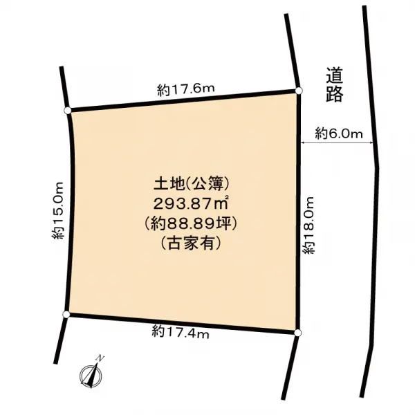 神戸市北区星和台６丁目土地