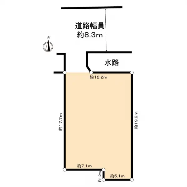 尼崎市武庫之荘３丁目土地
