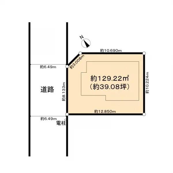 立川市砂川町４丁目土地