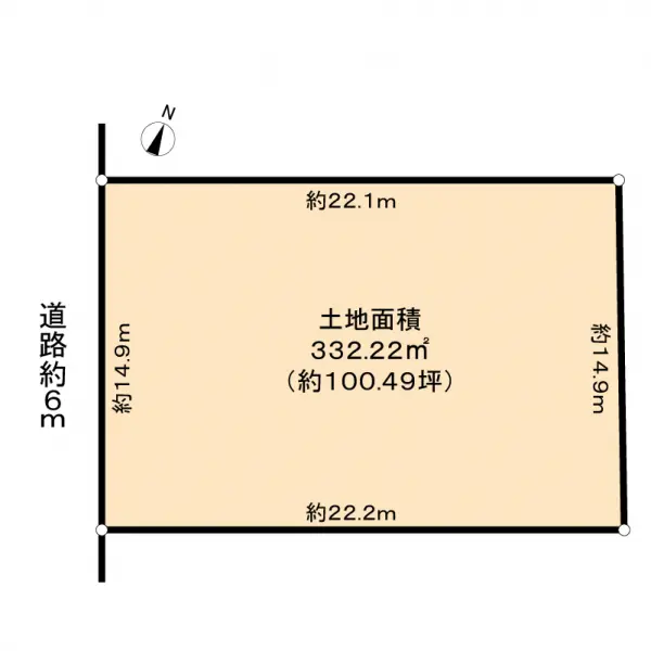 春日井市石尾台４丁目土地