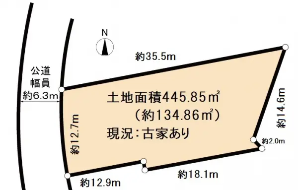 名古屋市昭和区八事富士見土地