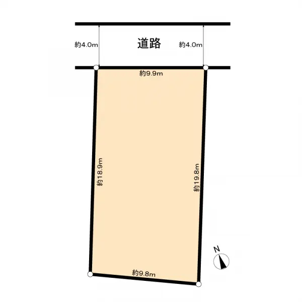 半田市白山町４丁目土地