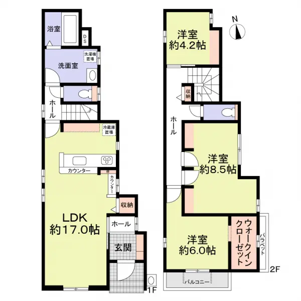 福岡市南区和田２丁目新築戸建　２号棟