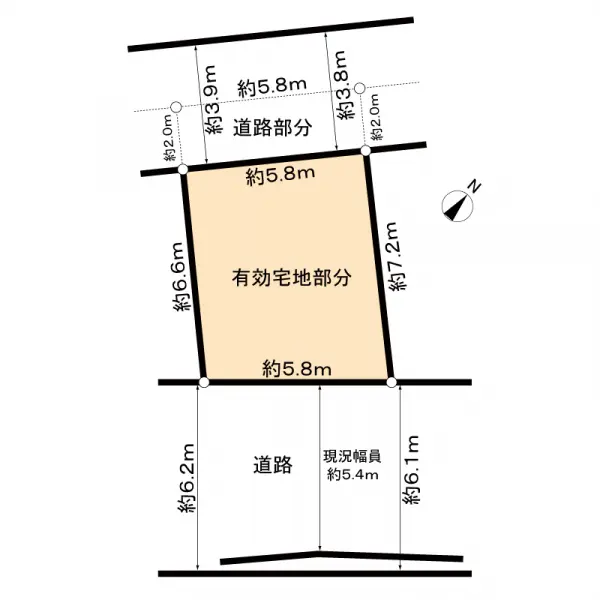 江戸川区江戸川１丁目　土地