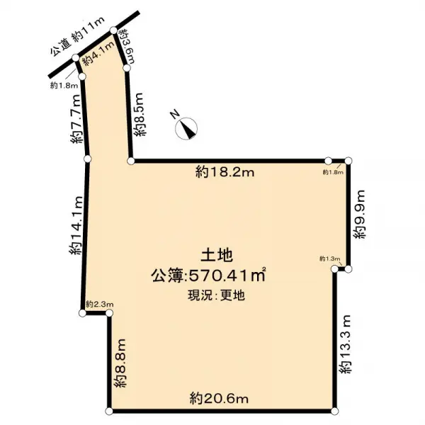 名古屋市天白区表山３丁目土地