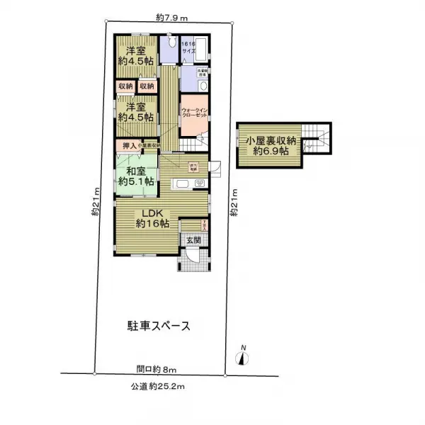 名古屋市瑞穂区彌富通３丁目中古戸建