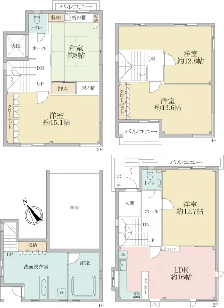 大阪市阿倍野区北畠１丁目中古戸建