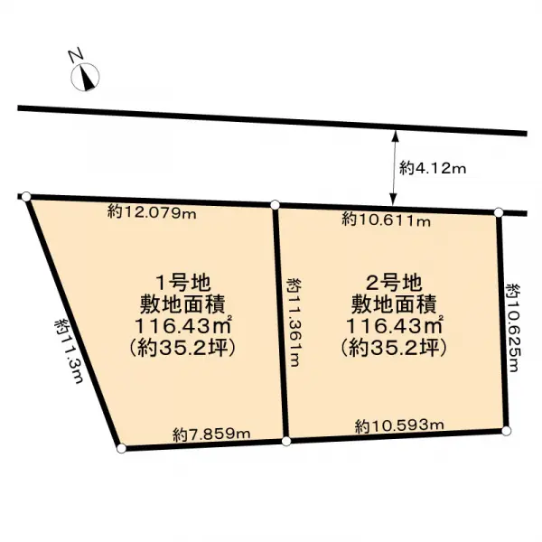 福岡市西区姪の浜二丁目(　２号地　)