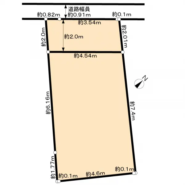 墨田区八広５丁目土地