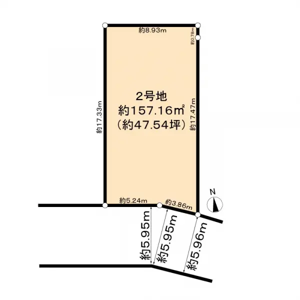 福津市西福間３丁目土地　２号地
