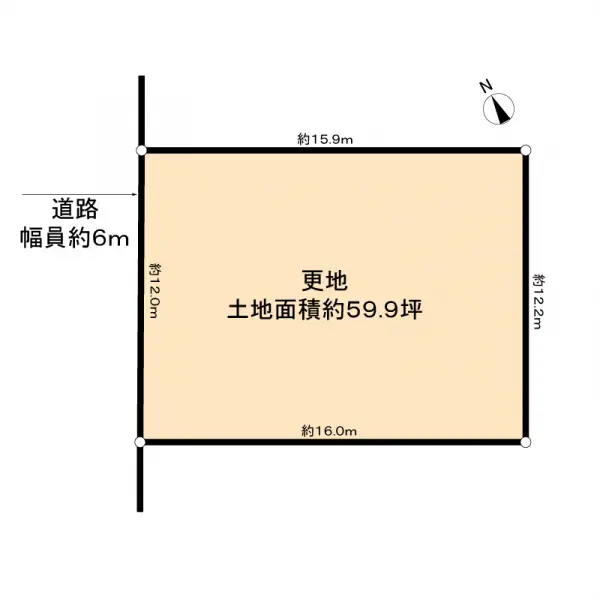 神戸市西区北山台３丁目　土地