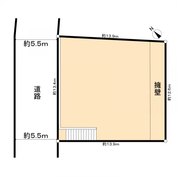 千葉市花見川区柏井一丁目土地