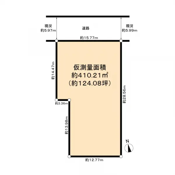豊中市中桜塚３丁目土地