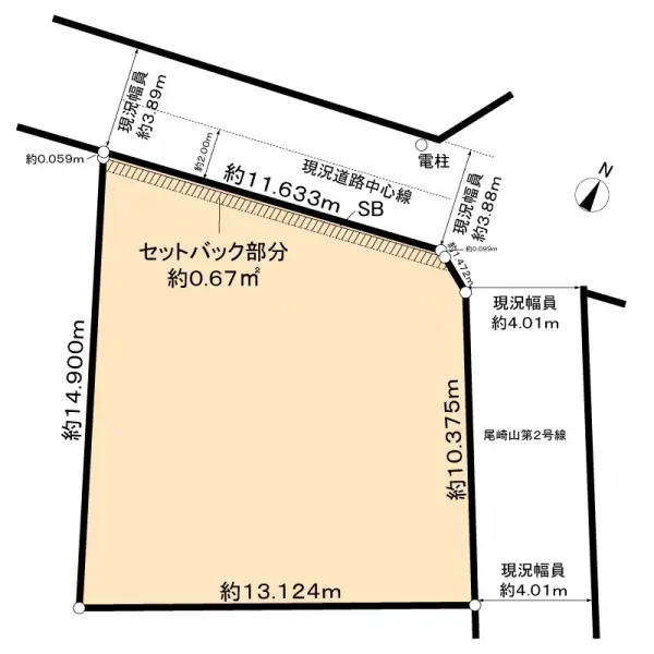 名古屋市緑区鳴海町字尾崎山
