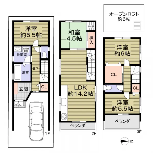 大阪市住之江区御崎１丁目　中古戸建