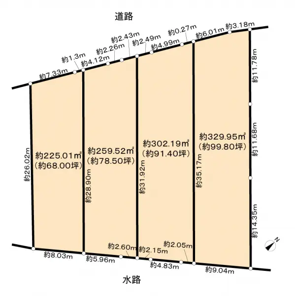 福岡市東区香住ヶ丘４丁目土地