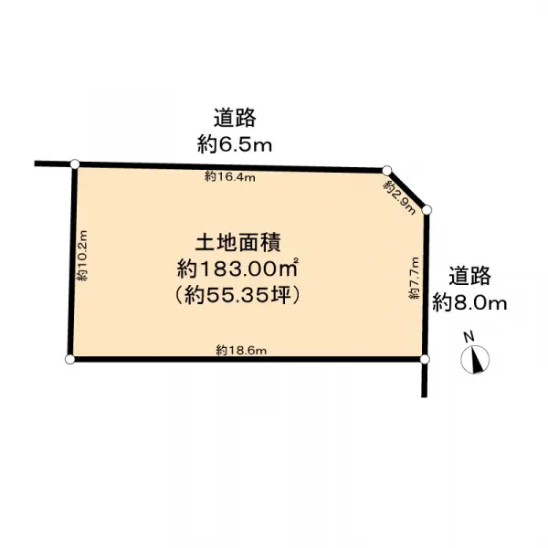名古屋市名東区富が丘土地