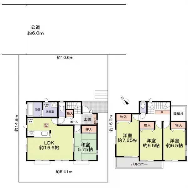 日進市五色園３丁目中古戸建