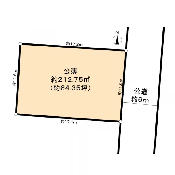 春日井市中央台５丁目土地