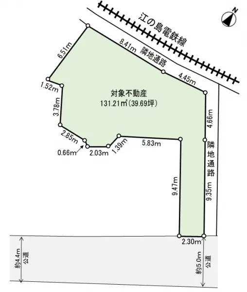 鎌倉市稲村ガ崎２丁目土地