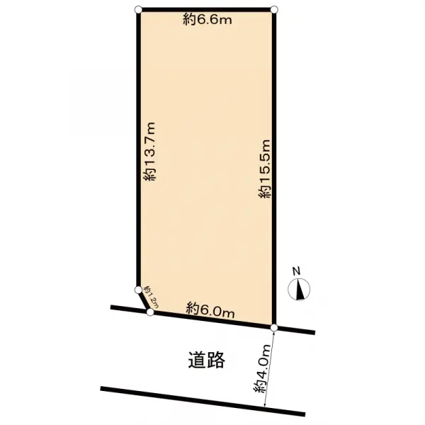 名古屋市中村区太閤５丁目土地
