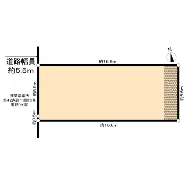 横浜市中区本牧満坂土地　区画.1