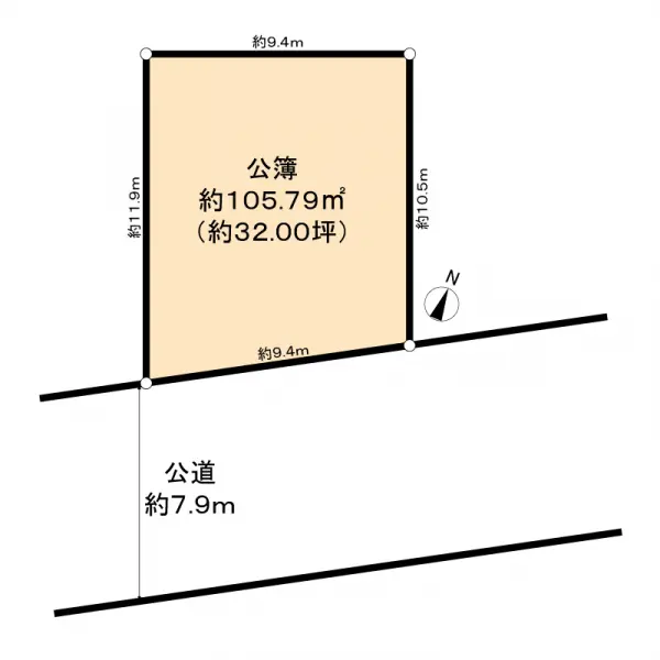柏市東中新宿３丁目　土地