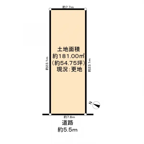 尾張旭市晴丘町東土地