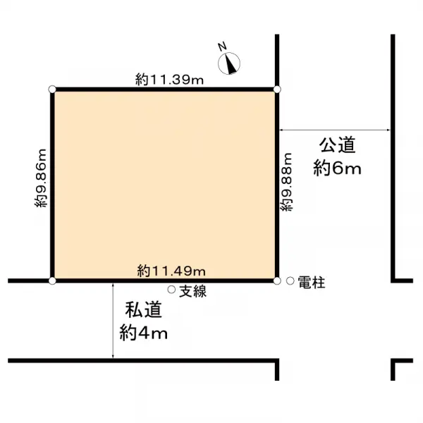 市川市東菅野３丁目売地