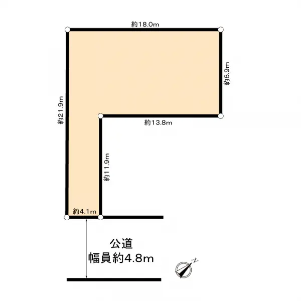 尼崎市東園田町５丁目土地