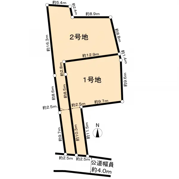 相模原市緑区久保沢３丁目土地　２号地