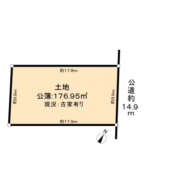 名古屋市熱田区木之免町土地