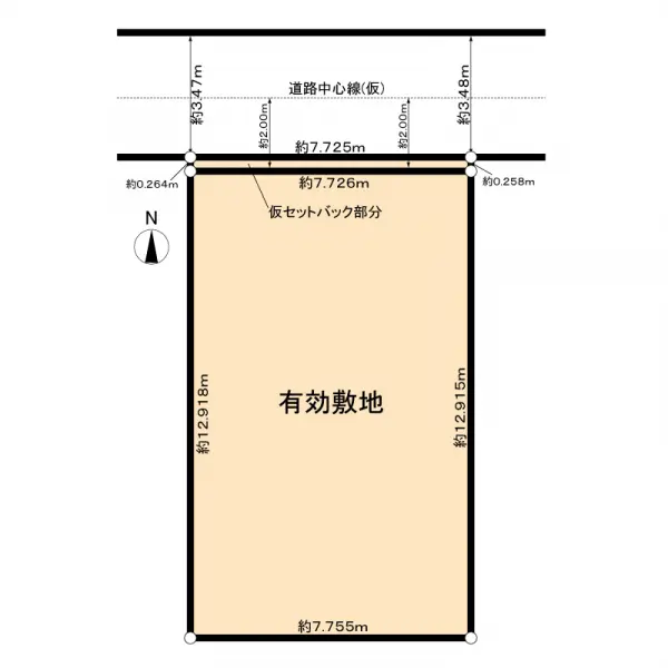 北名古屋市二子曙土地