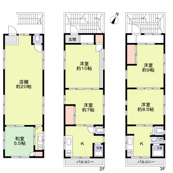 神戸市須磨区大黒町３丁目　店舗付住宅