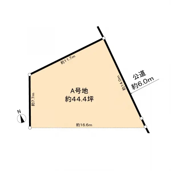 日進市香久山１丁目土地（Ａ区画）