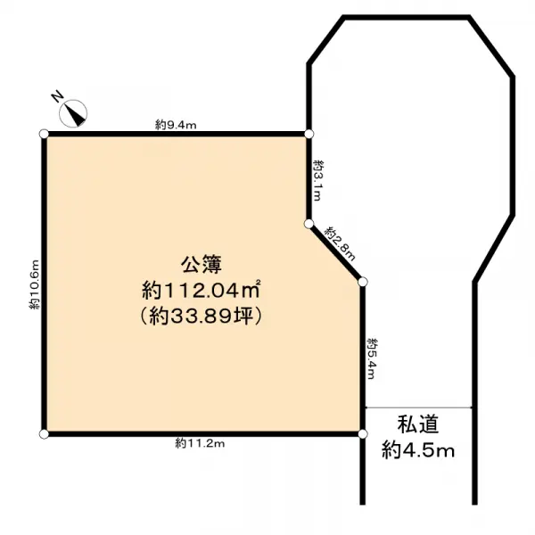 松戸市胡録台　土地