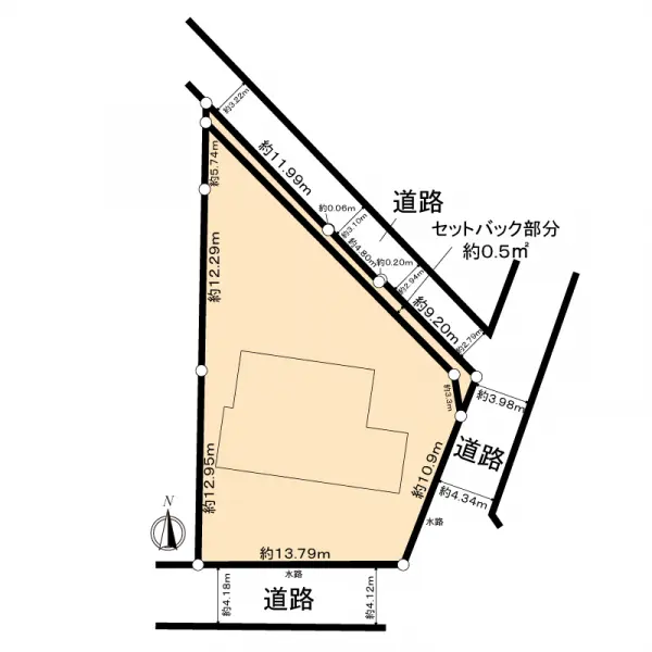 神戸市兵庫区氷室町２丁目土地