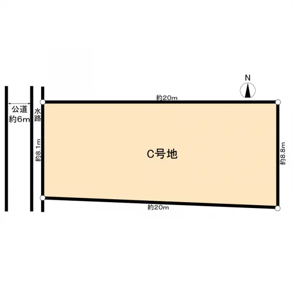 尼崎市東園田町四丁目　Ｃ号地