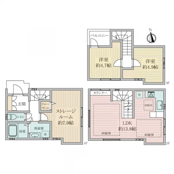品川区西大井二丁目　新築戸建B棟