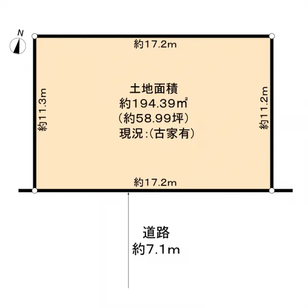 名古屋市港区宝神町字操出土地