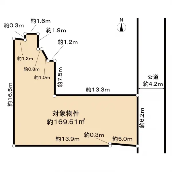 京都市上京区中長者町通西洞院西入中橋詰町土地