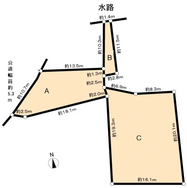 名古屋市守山区瀬古東２丁目土地